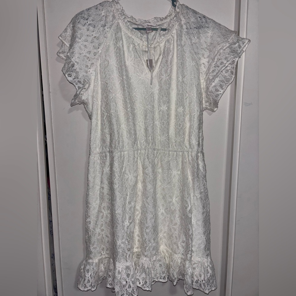 Lauren Conrad White Dress Size XXL